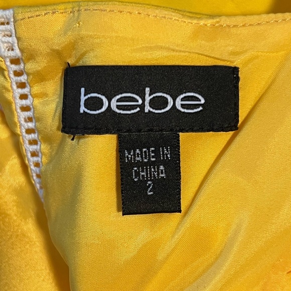 Yellow Bebe Sundress - Picture 5 of 17